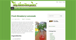 Desktop Screenshot of mymomrecycles.com